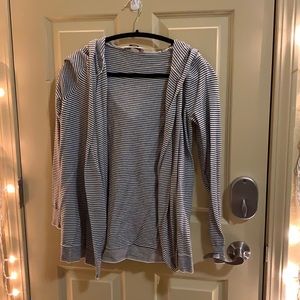 LOFT striped cardigan